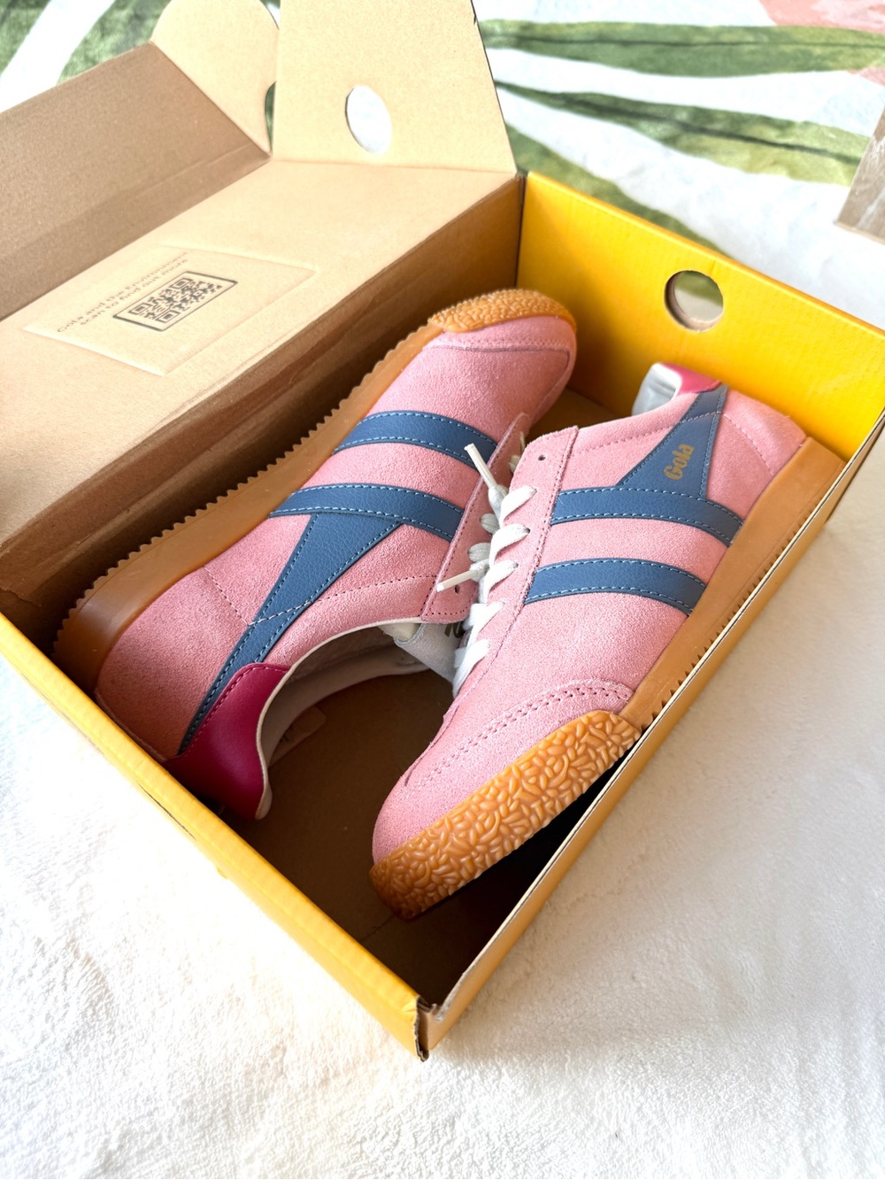 Gola Elan Sneakers in Pink Combo - Picture 9 of 11